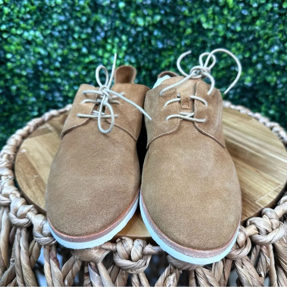 Nisolo‎ Sedona Travel Derby Shoe Tan Suede